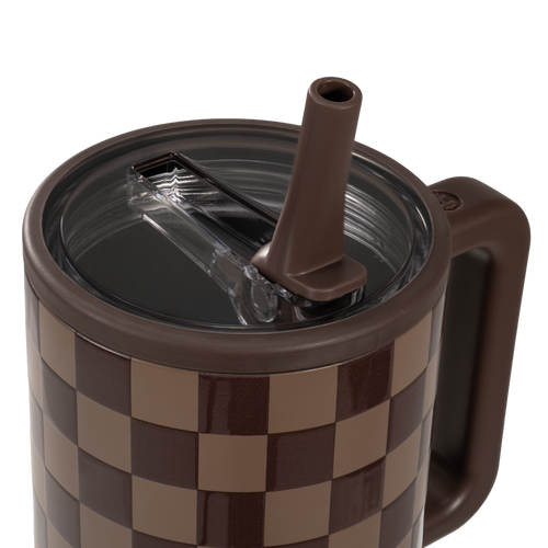 Autumn Checkers - Traveler (32oz)